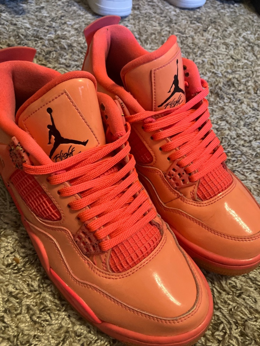 Air Jordan’s Hot Punch Pink Sneakers